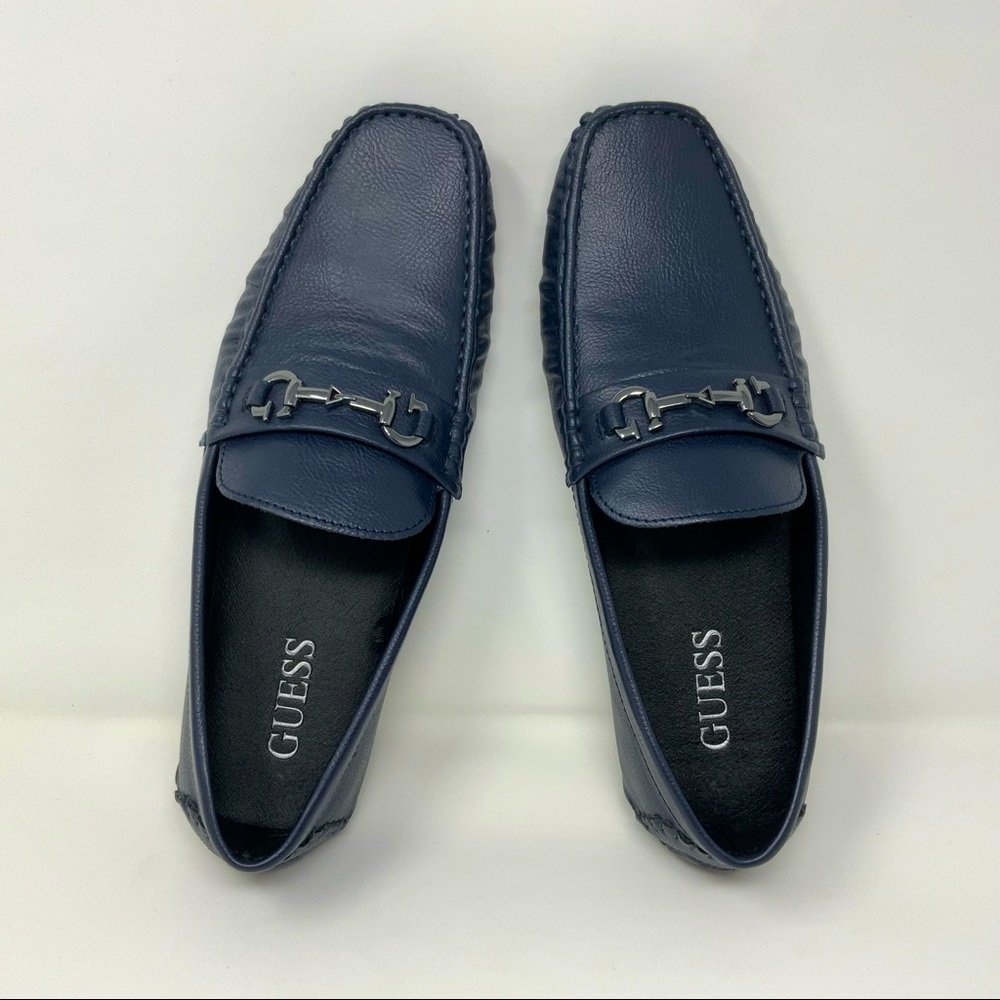 GUESS Men's Adlers Loafer Navi Blue US 10 - Picture 5 of 8